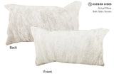 Grey 12"x22" Brazilian Cowhide Pillow #35382 by Hudson Hides