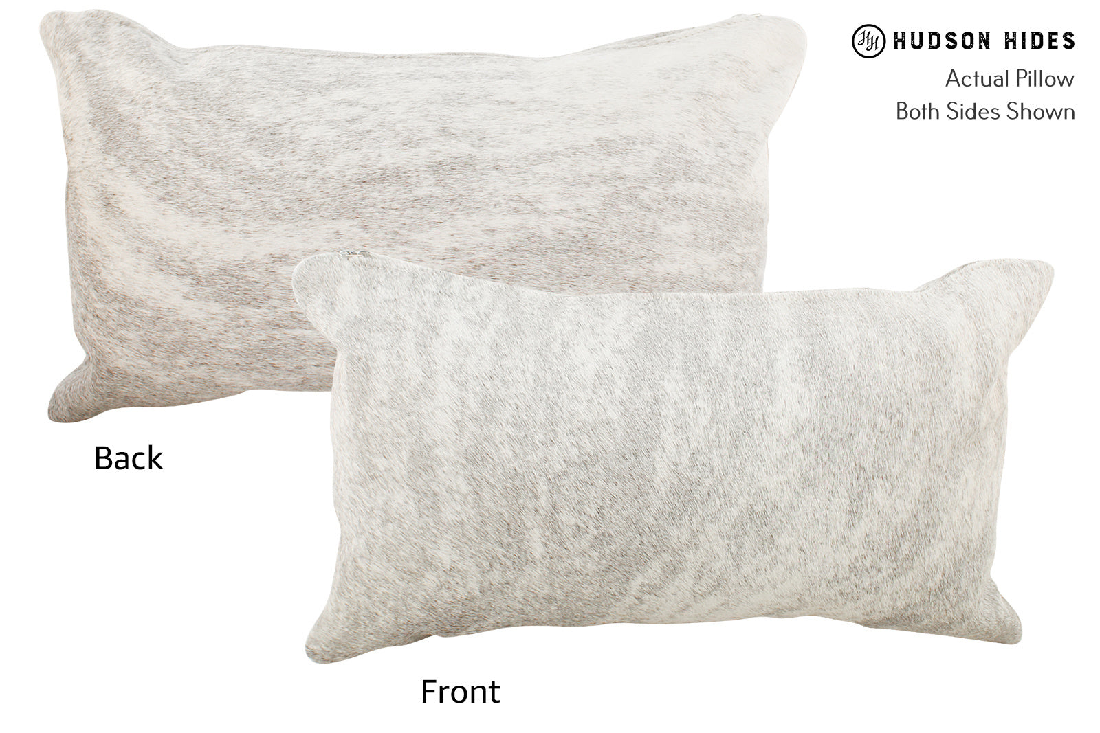 Grey Cowhide Pillow #35398