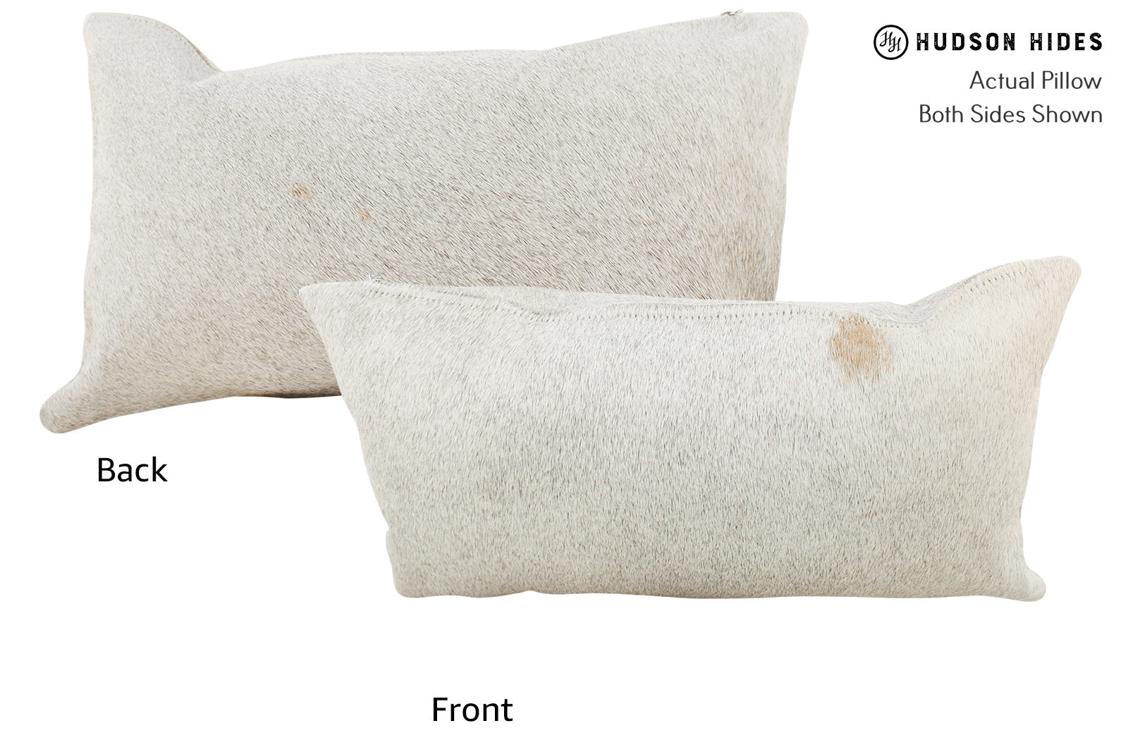 Grey Cowhide Pillow #35484