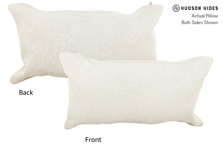 Grey 12"x22" Brazilian Cowhide Pillow #35487 by Hudson Hides