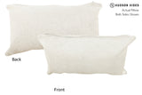 Grey 12"x22" Brazilian Cowhide Pillow #35492 by Hudson Hides