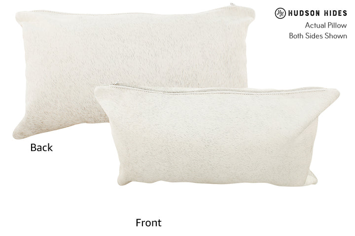 Grey 12"x22" Brazilian Cowhide Pillow #35492 by Hudson Hides