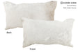 Grey 12"x22" Brazilian Cowhide Pillow #35494 by Hudson Hides