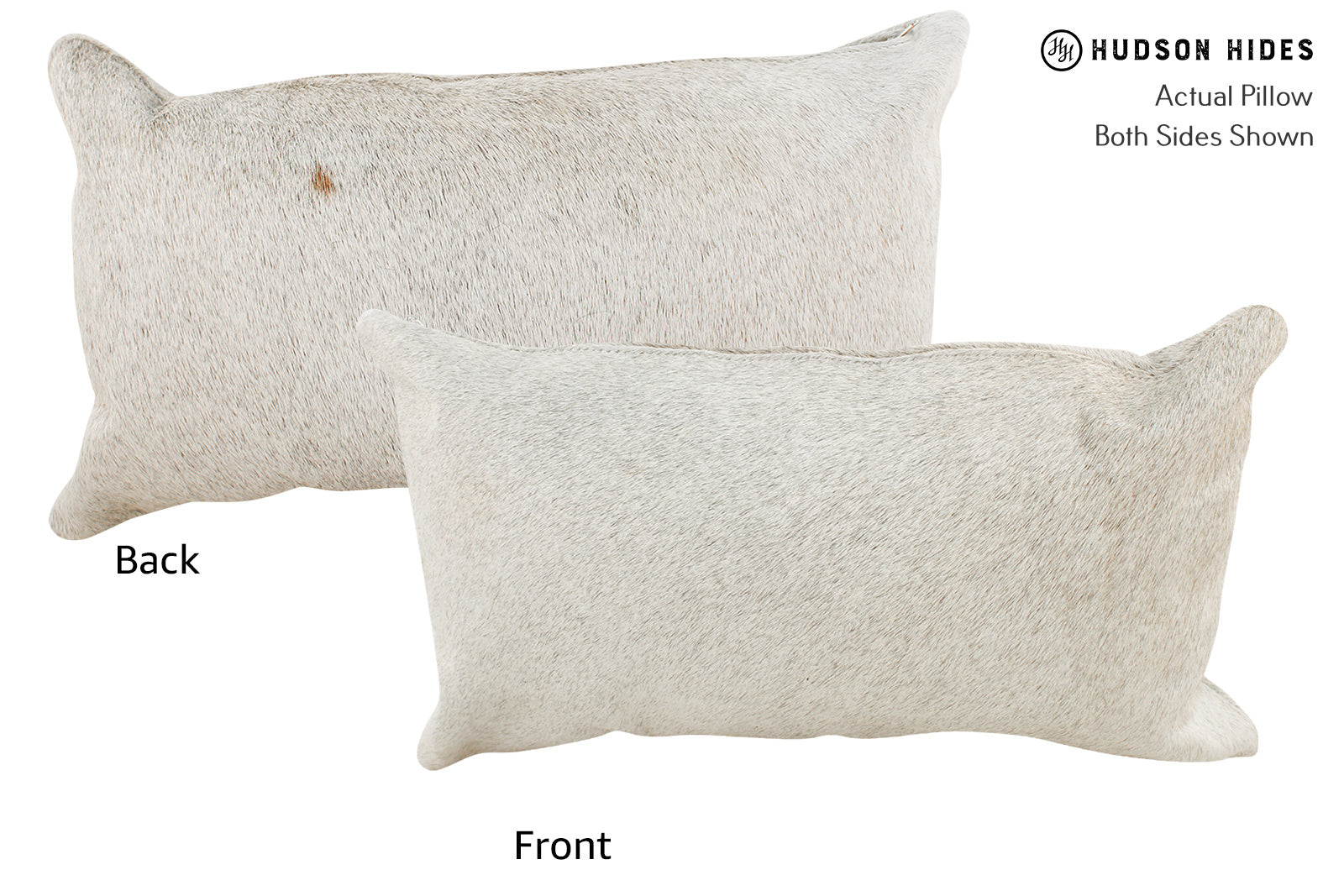 Grey Cowhide Pillow #35496