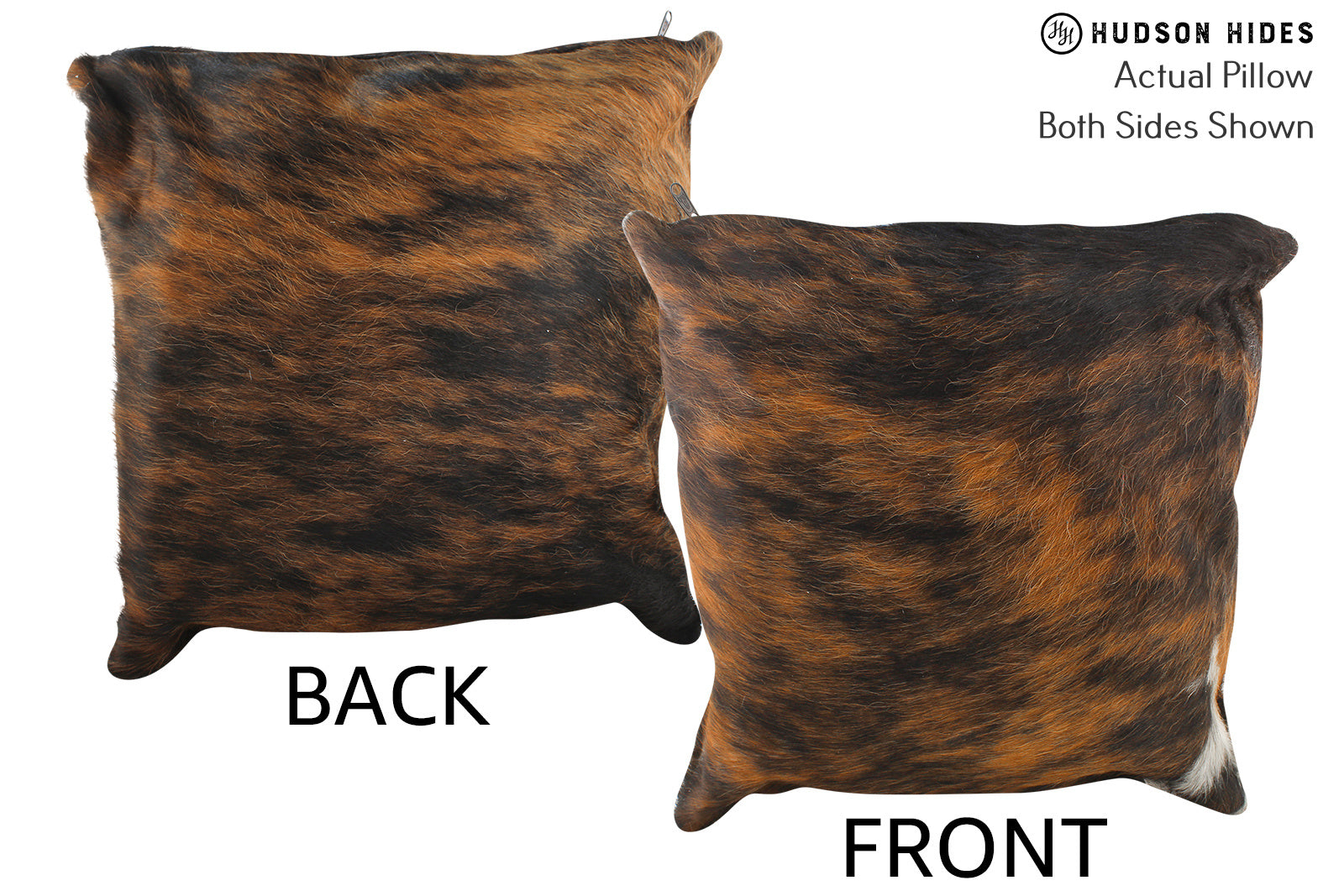Medium Brindle Cowhide Pillow #35742