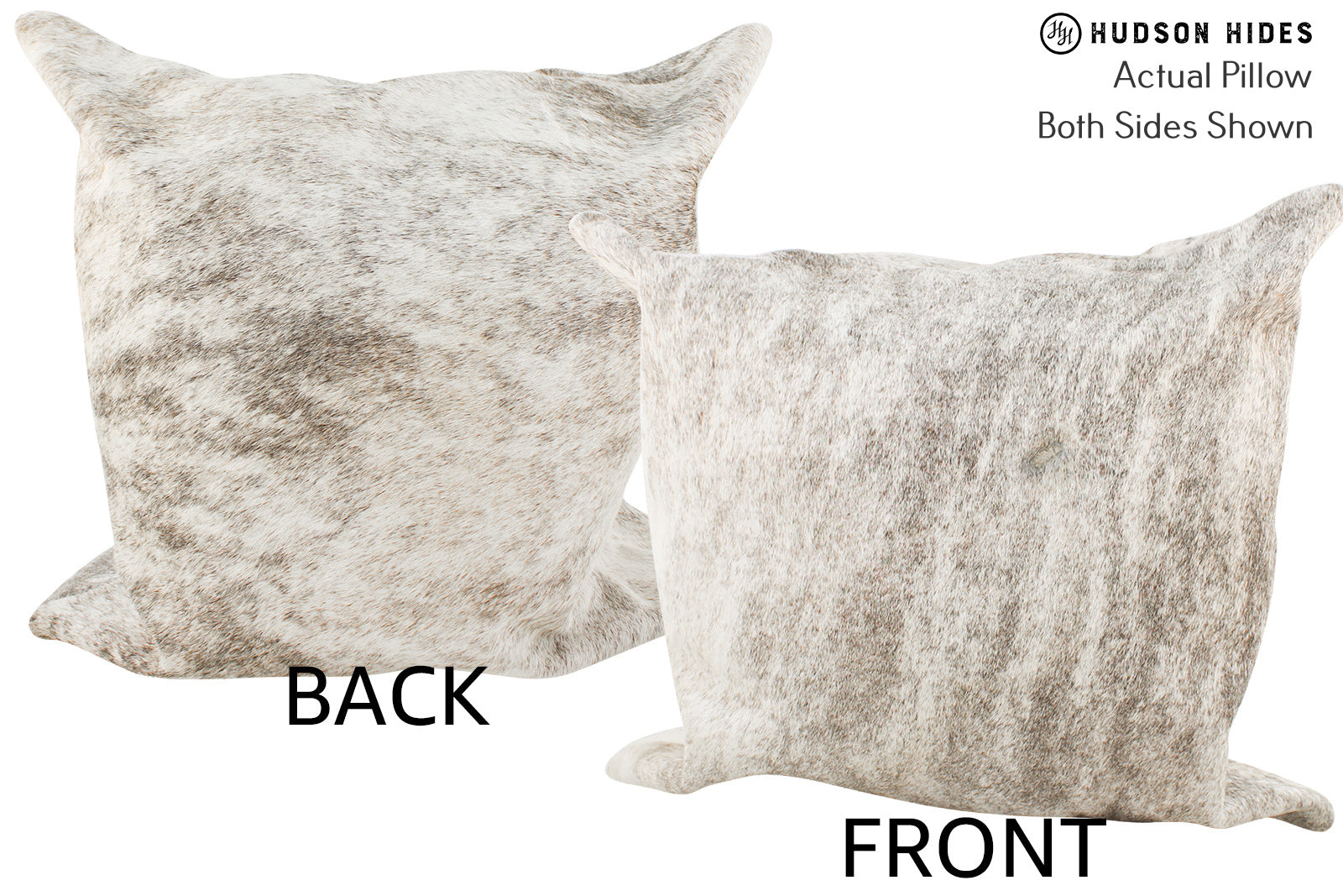 Grey Cowhide Pillow #35771