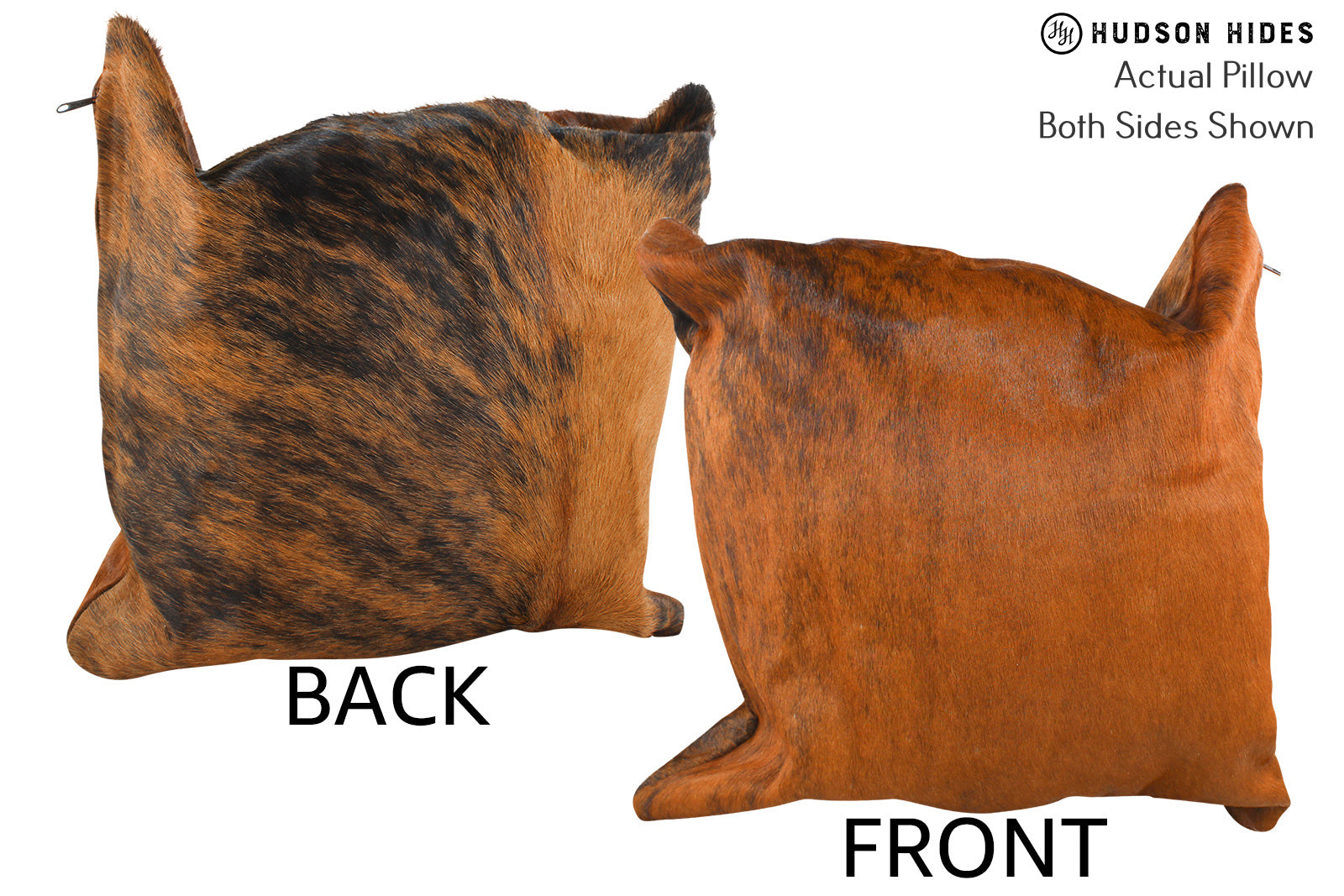 Medium Brindle Cowhide Pillow #35820