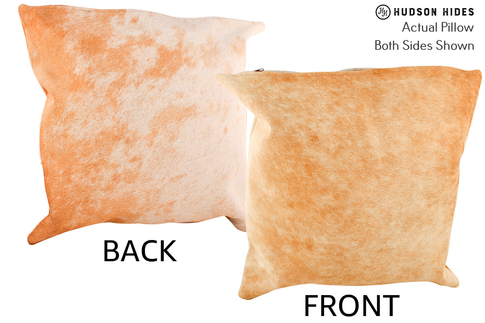 Beige Cowhide Pillow #35976