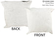 Salt and Pepper Black 20"x20" Brazilian Cowhide Pillow #36199 by Hudson Hides