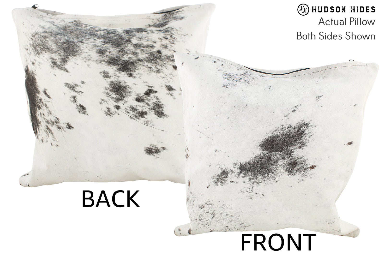 Black and White Cowhide Pillow #36204