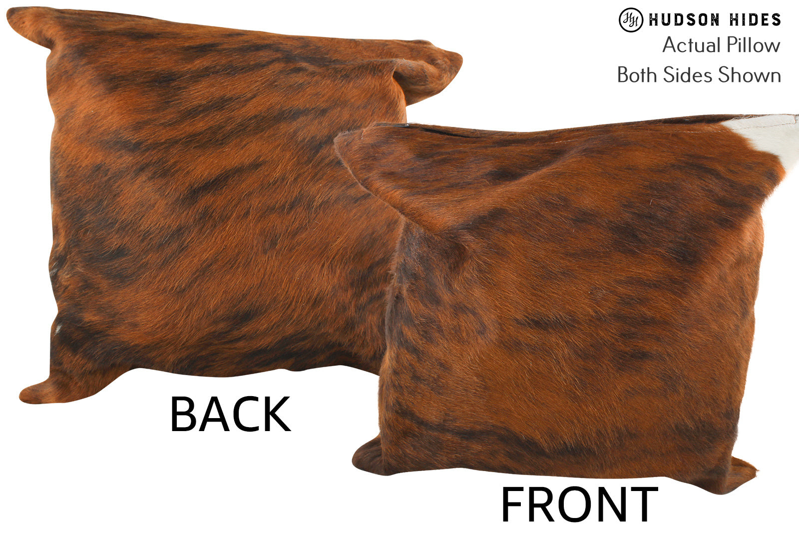 Medium Brindle Cowhide Pillow #36353