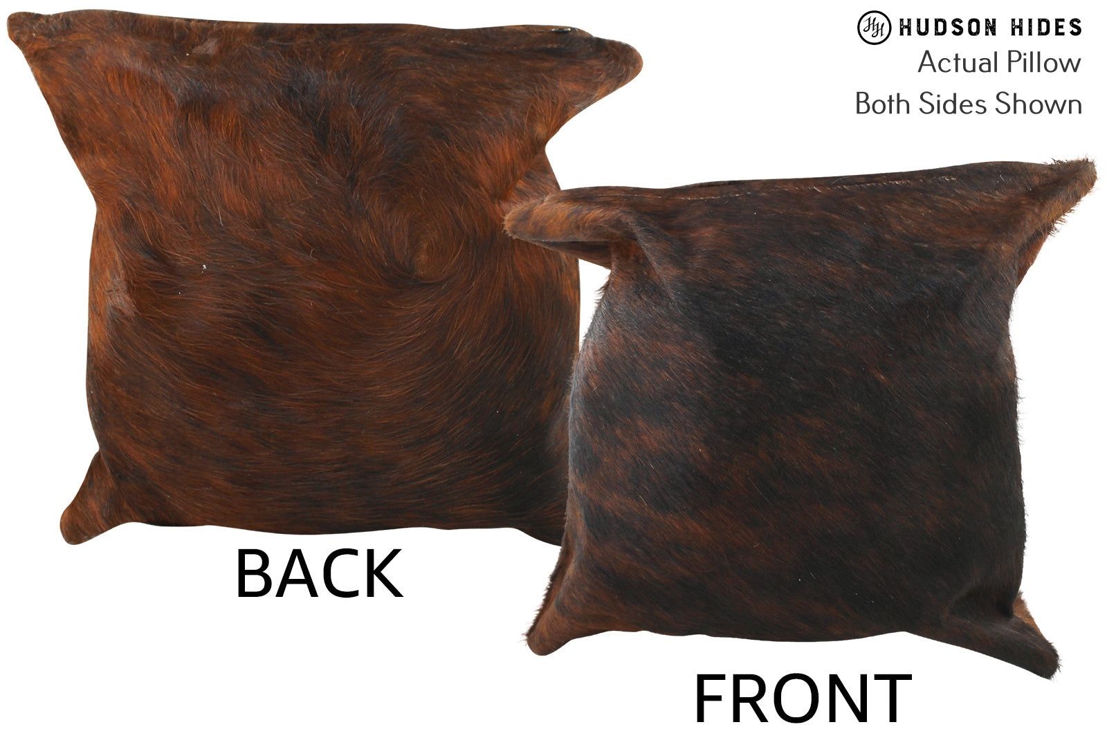 Medium Brindle Cowhide Pillow #36493