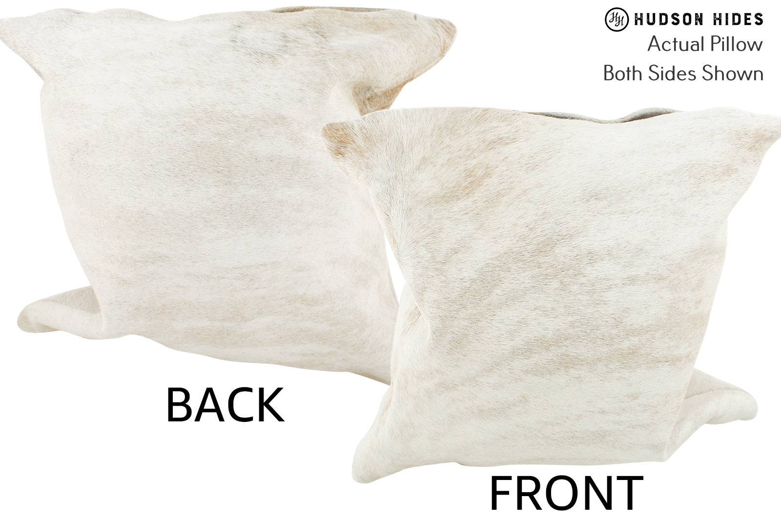 Grey Cowhide Pillow #36574