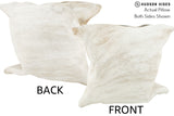 Grey 16"x16" Brazilian Cowhide Pillow #36574 by Hudson Hides