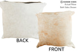 Grey 16"x16" Brazilian Cowhide Pillow #37086 by Hudson Hides