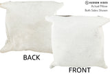 Grey 16"x16" Brazilian Cowhide Pillow #37087 by Hudson Hides