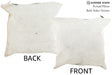 Grey 16"x16" Brazilian Cowhide Pillow #37110 by Hudson Hides