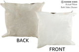 Grey 16"x16" Brazilian Cowhide Pillow #37126 by Hudson Hides