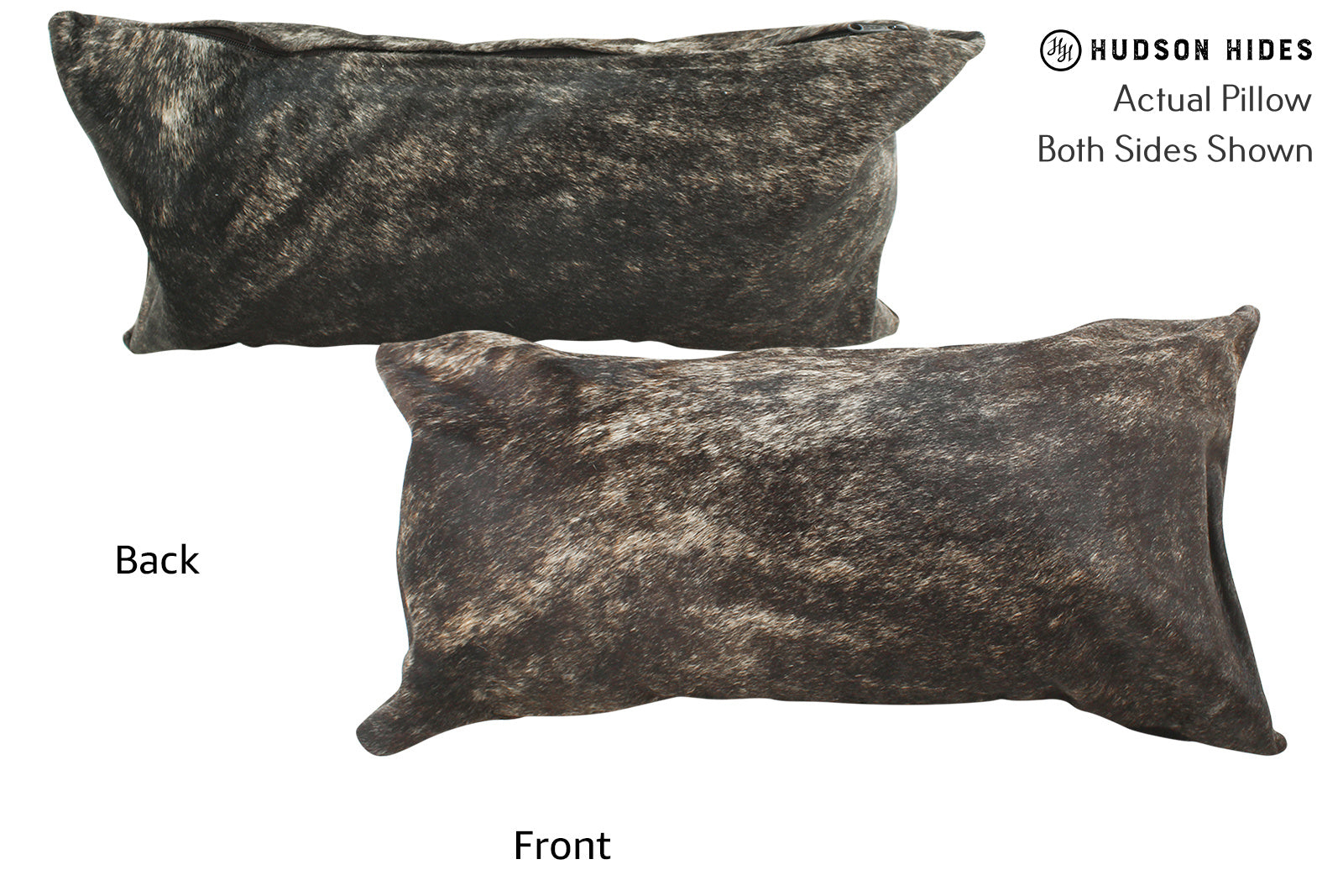 Grey Cowhide Pillow #37547