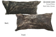 Grey 12"x22" Brazilian Cowhide Pillow #37547 by Hudson Hides