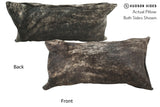 Grey 12"x22" Brazilian Cowhide Pillow #37547 by Hudson Hides