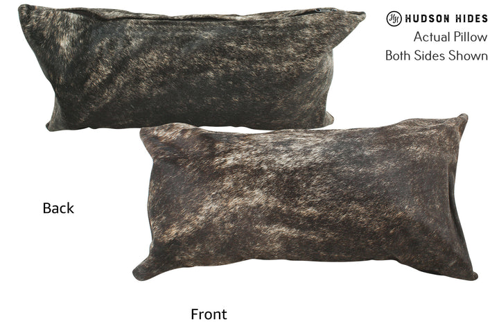 Grey 12"x22" Brazilian Cowhide Pillow #37547 by Hudson Hides