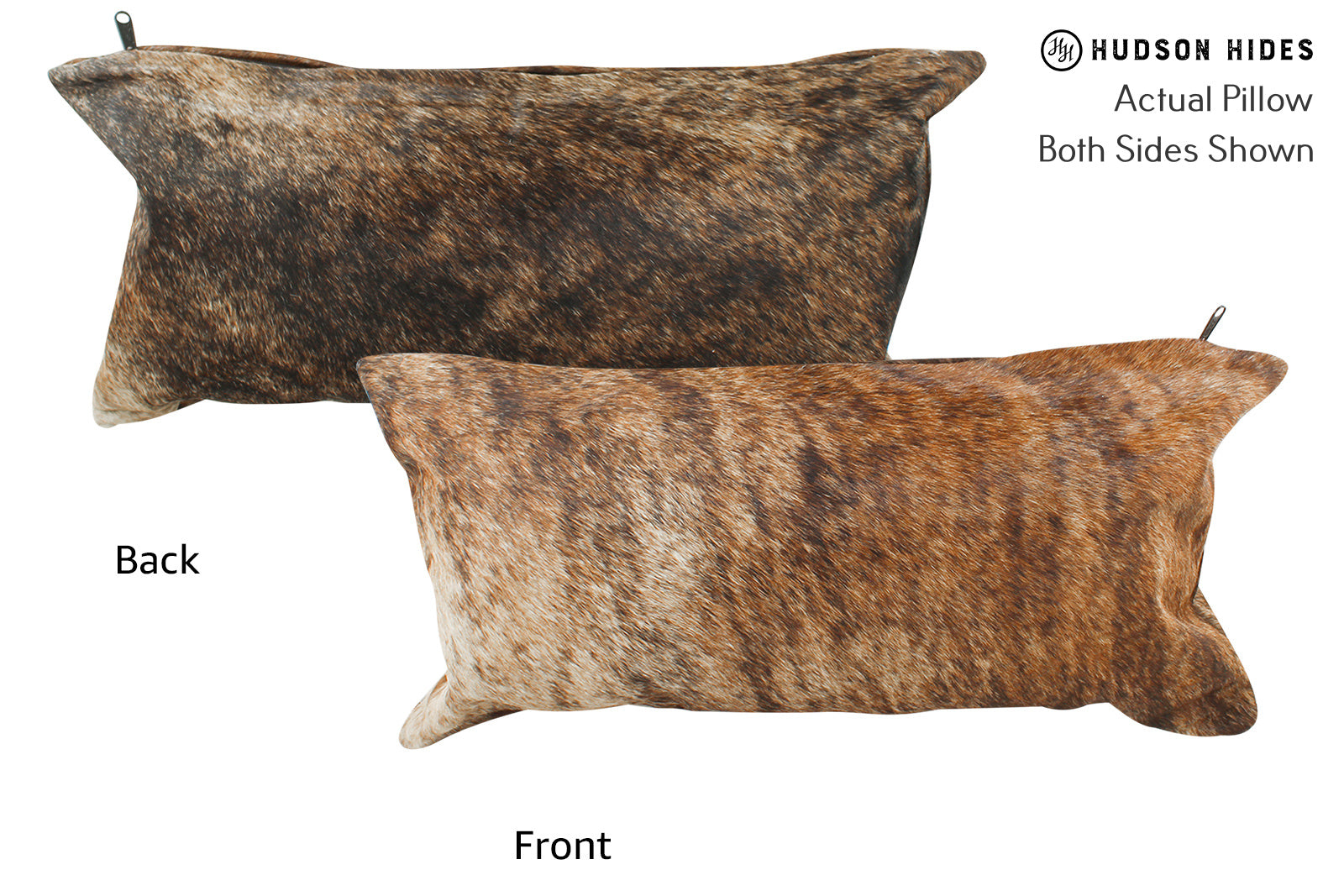 Medium Brindle Cowhide Pillow #37557