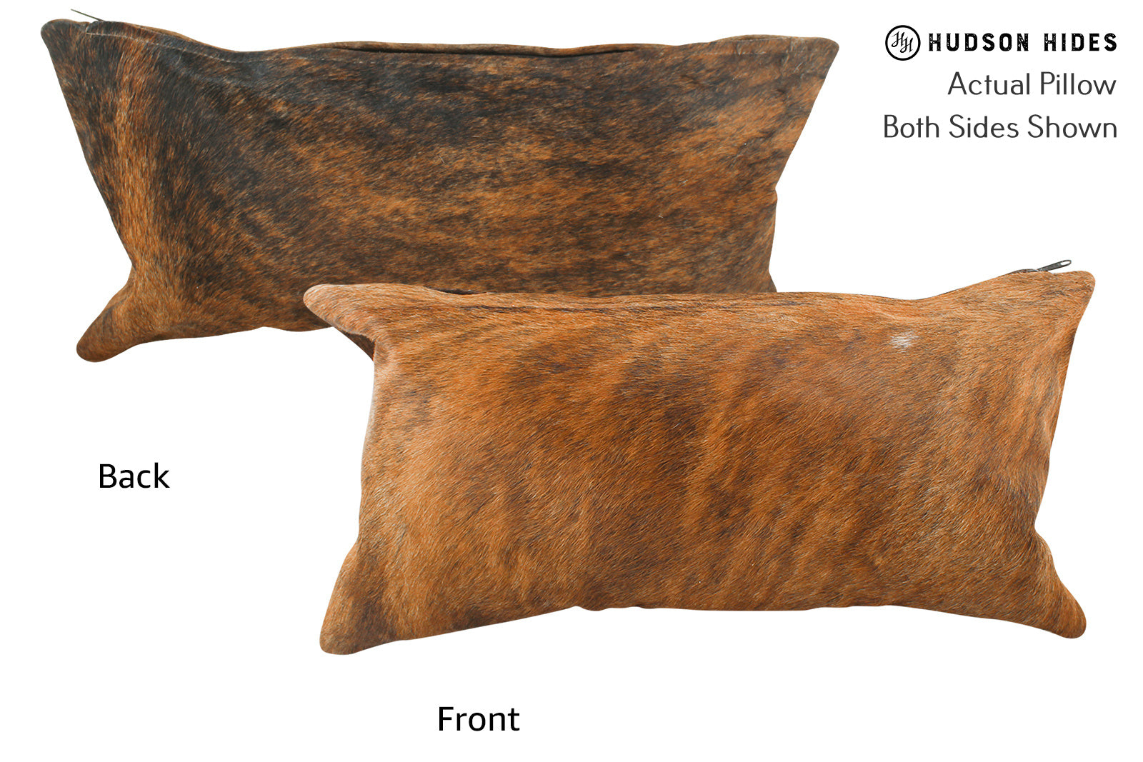 Medium Brindle Cowhide Pillow #37699