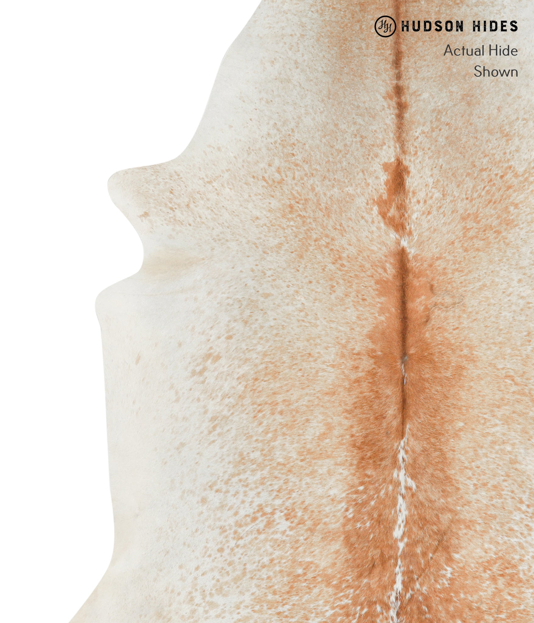 Salt and Pepper Brown Cowhide Rug #38125