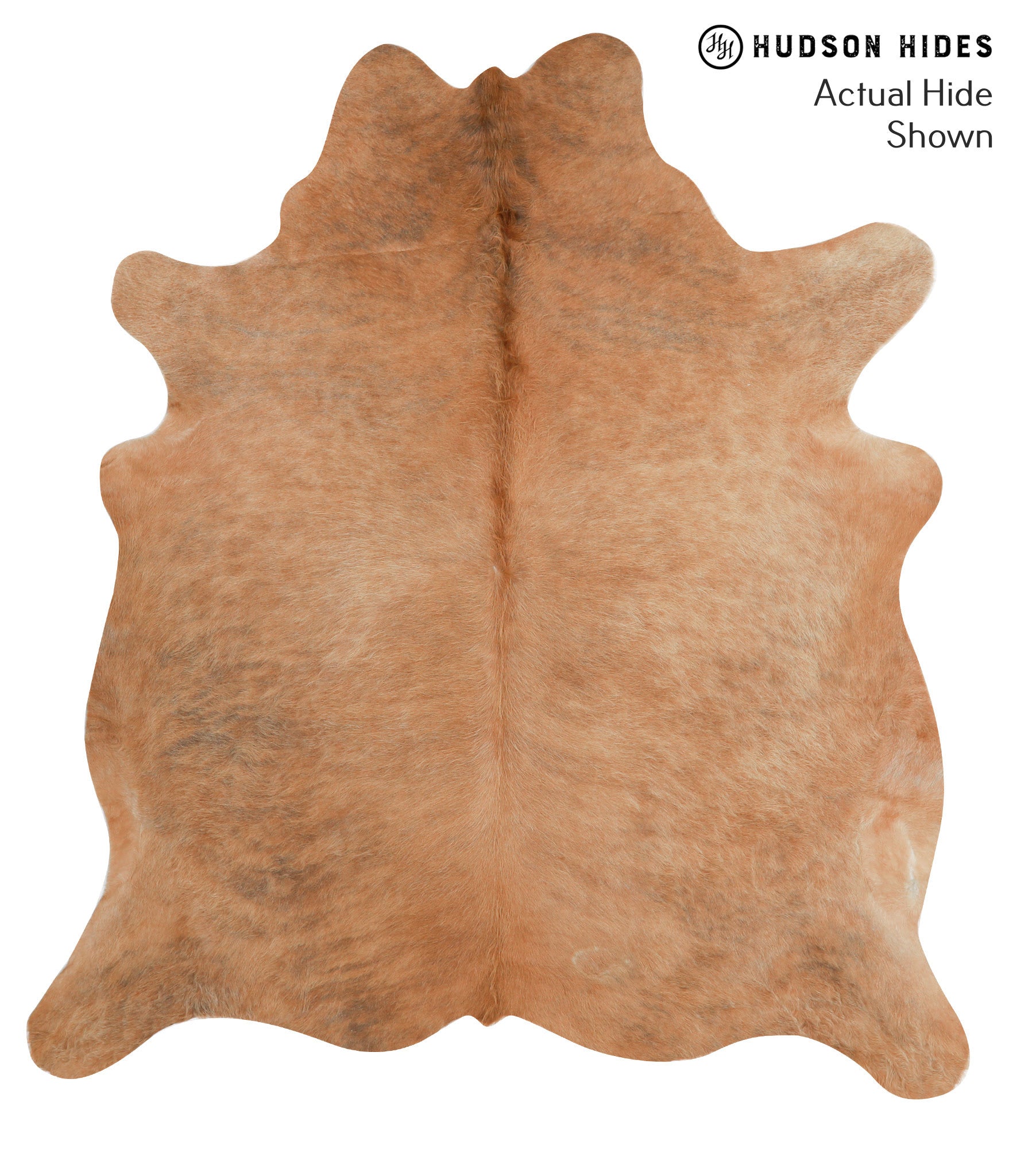 Solid Brown Cowhide Rug #38313