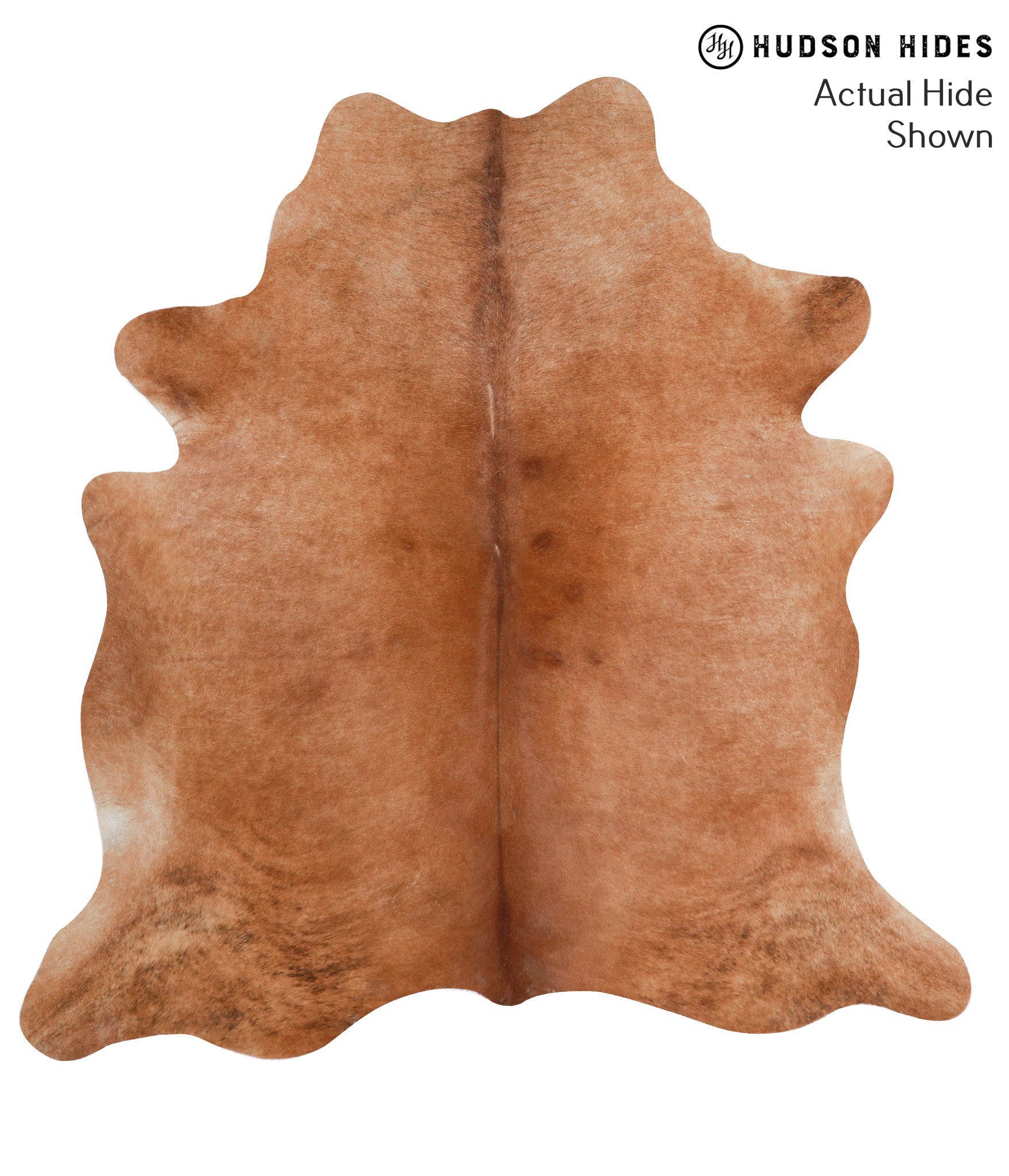 Solid Brown Cowhide Rug #38793