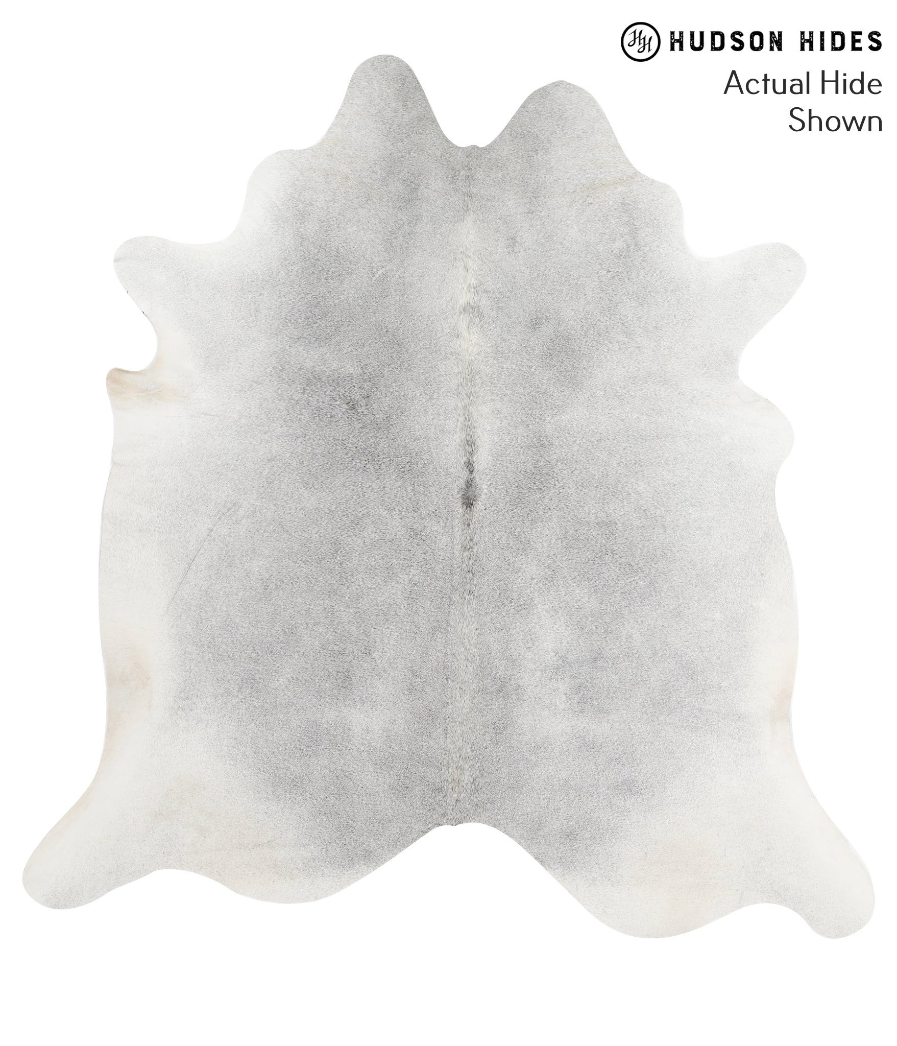 Medium Grey Cowhide Rug #38849