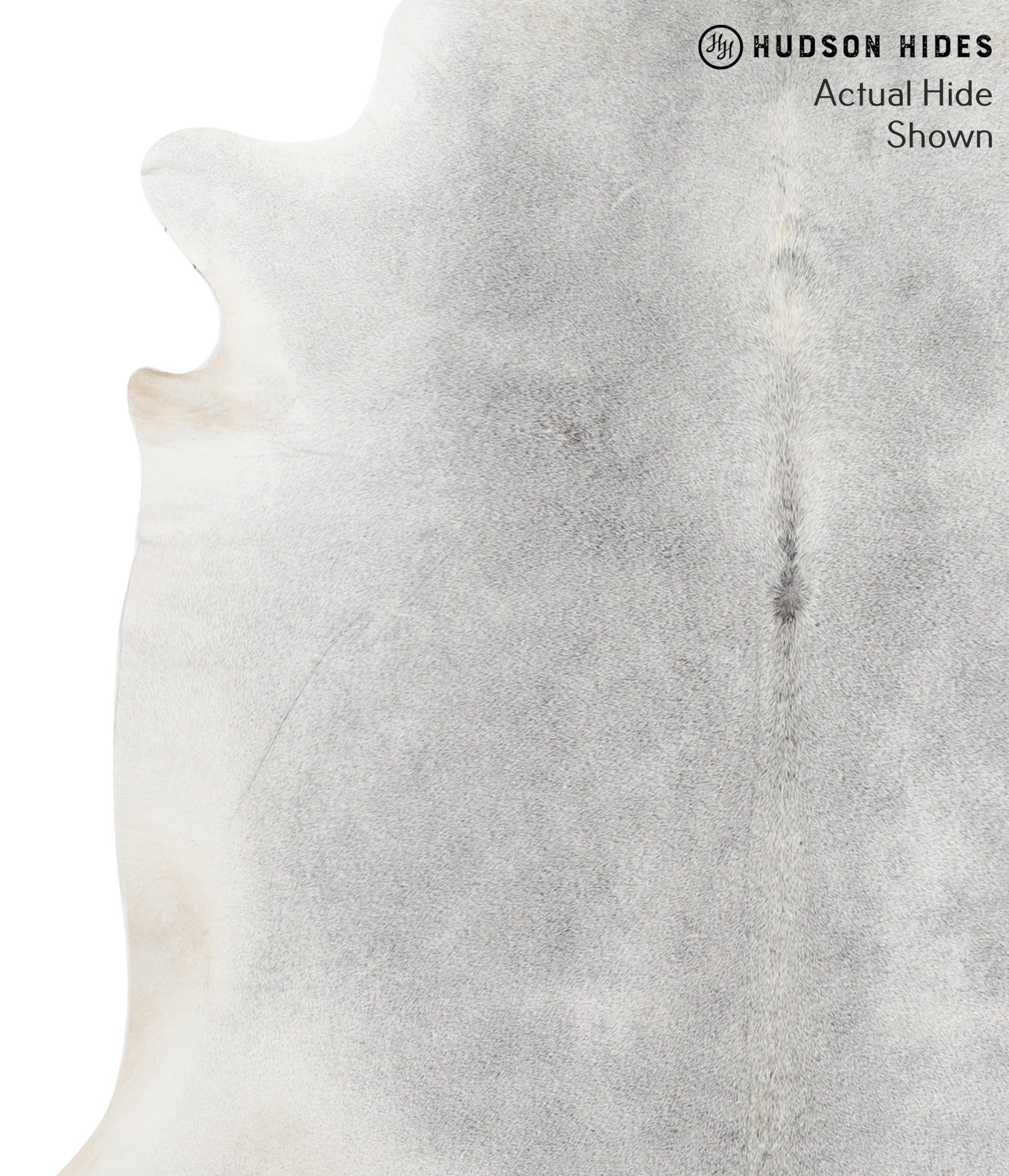 Medium Grey Cowhide Rug #38849