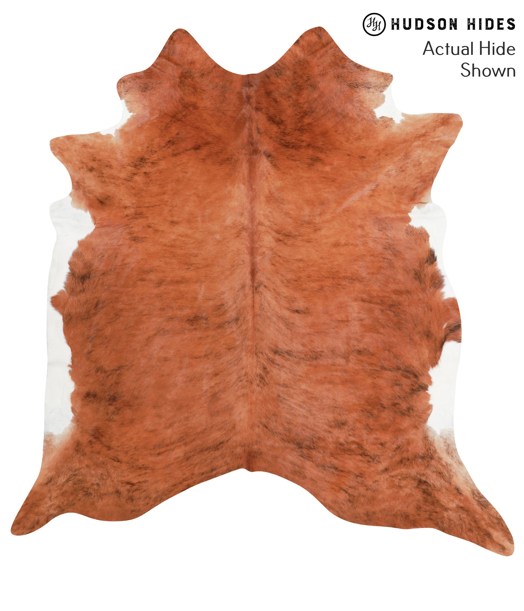 Medium Brindle Cowhide Rug #38992