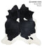 Black and White XX-Large Brazilian Cowhide Rug 7'9