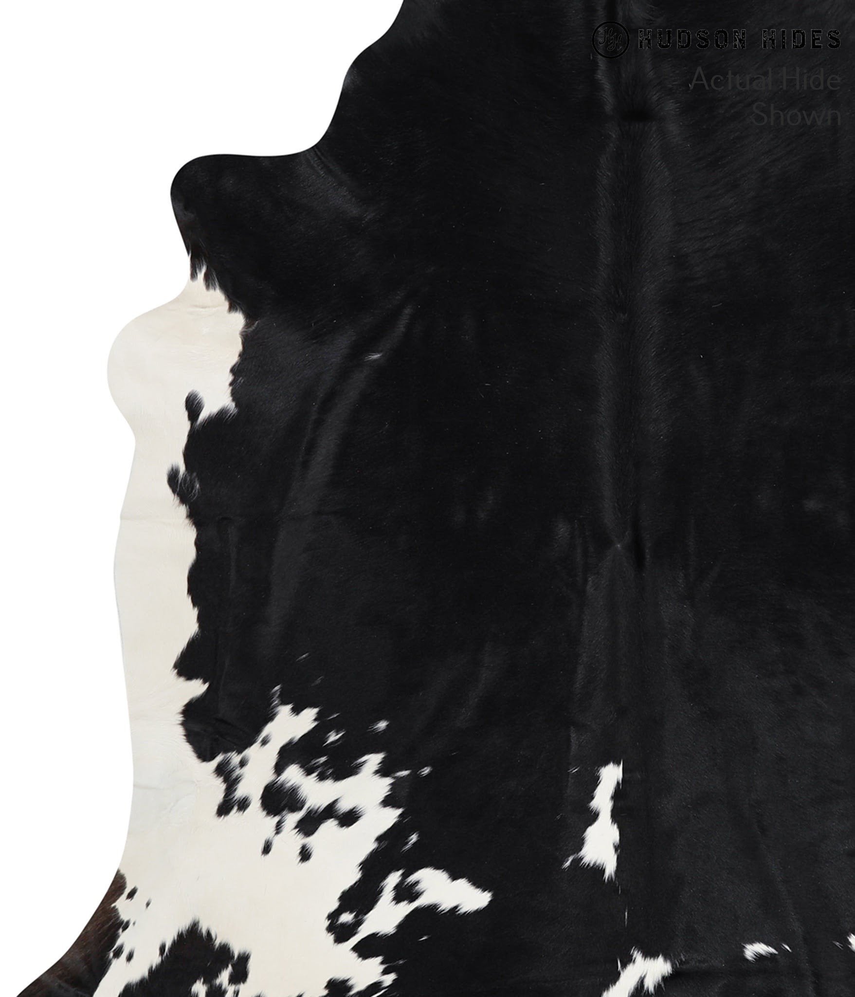 Black and White Cowhide Rug #39101
