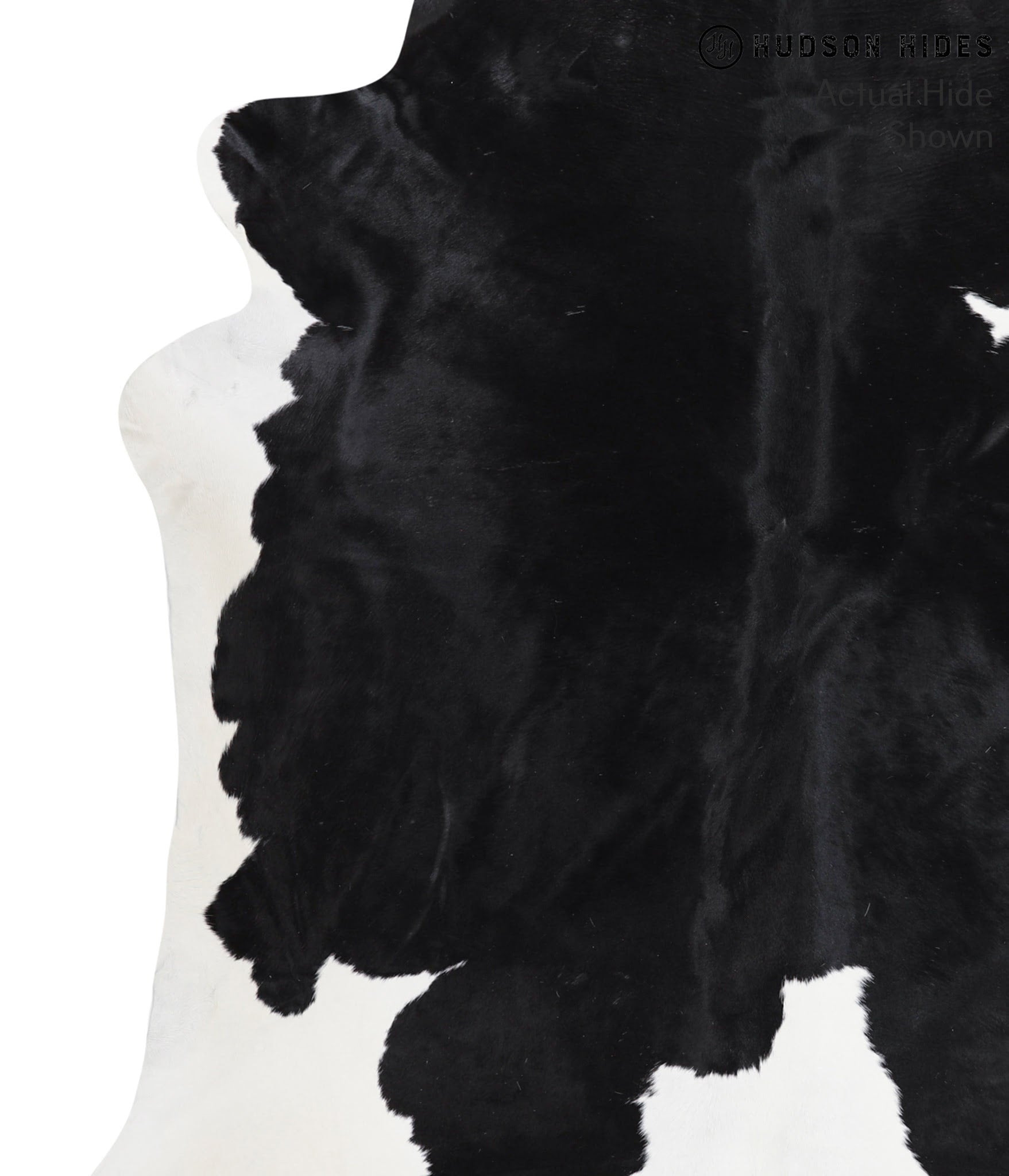 Black and White Cowhide Rug #39179
