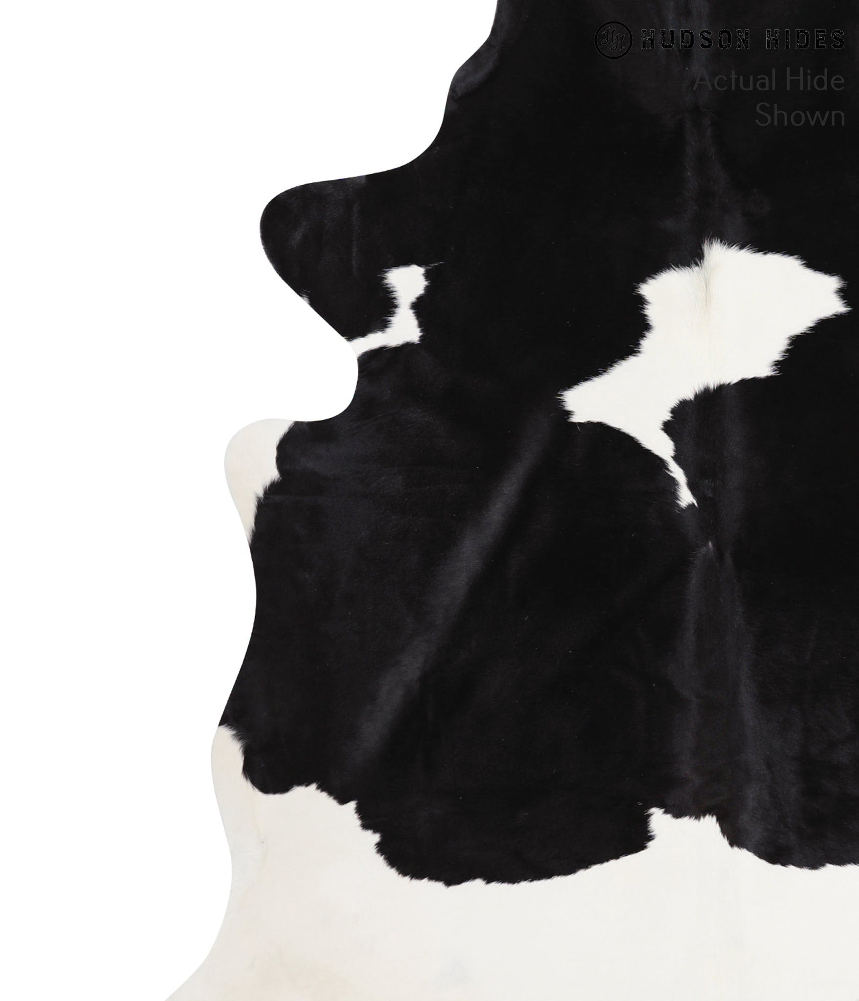 Black and White Cowhide Rug #39467