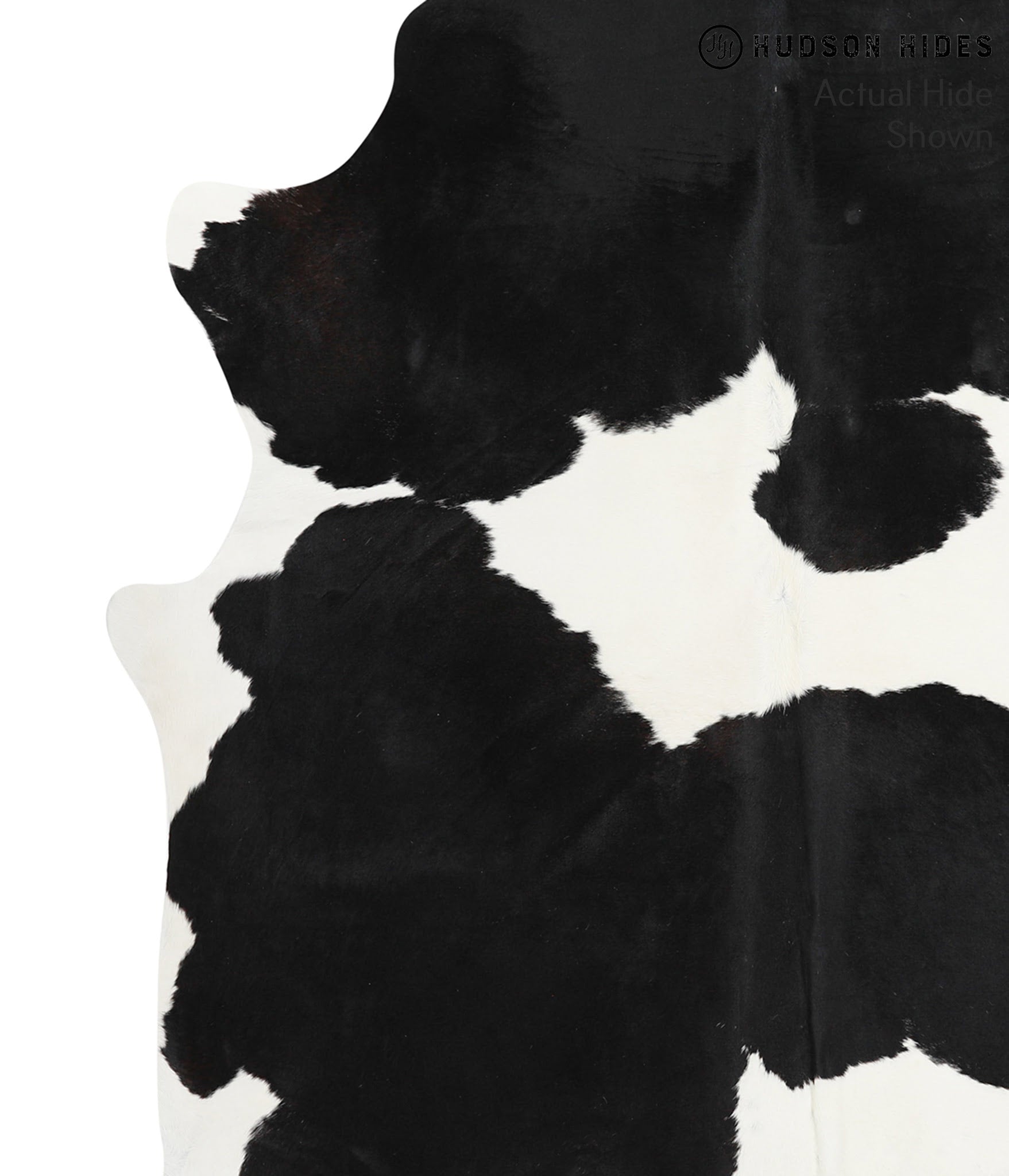 Black and White Cowhide Rug #39700