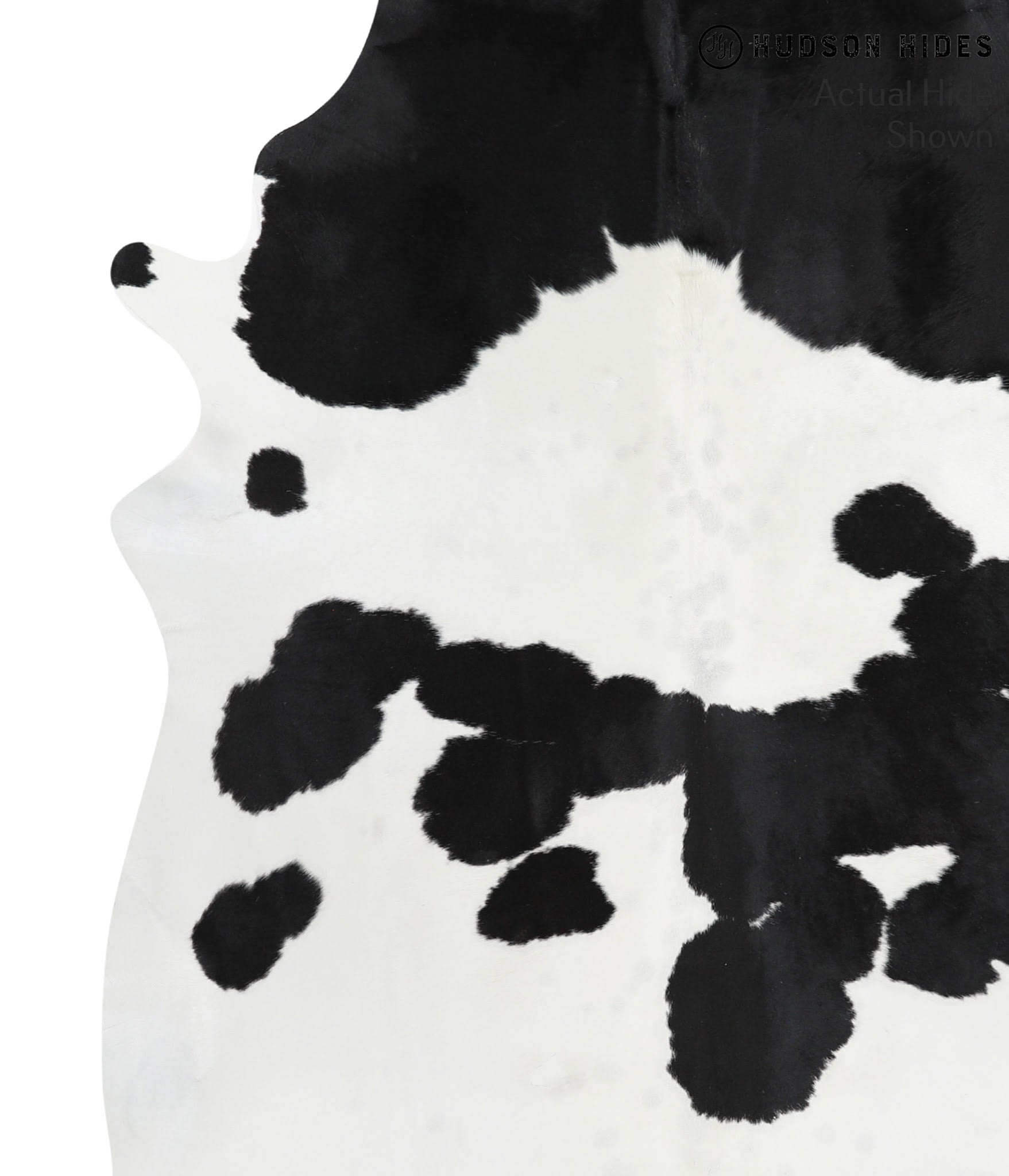 Black and White Cowhide Rug #39931