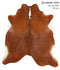 Brown and White Regular X-Large Brazilian Cowhide Rug 7'5