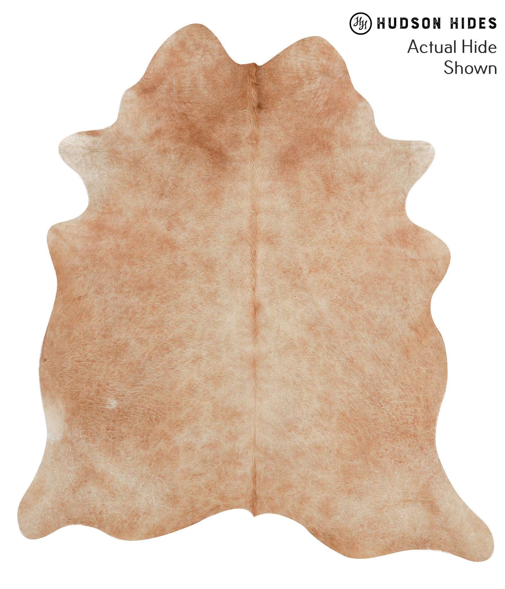 Solid Brown Cowhide Rug #40887