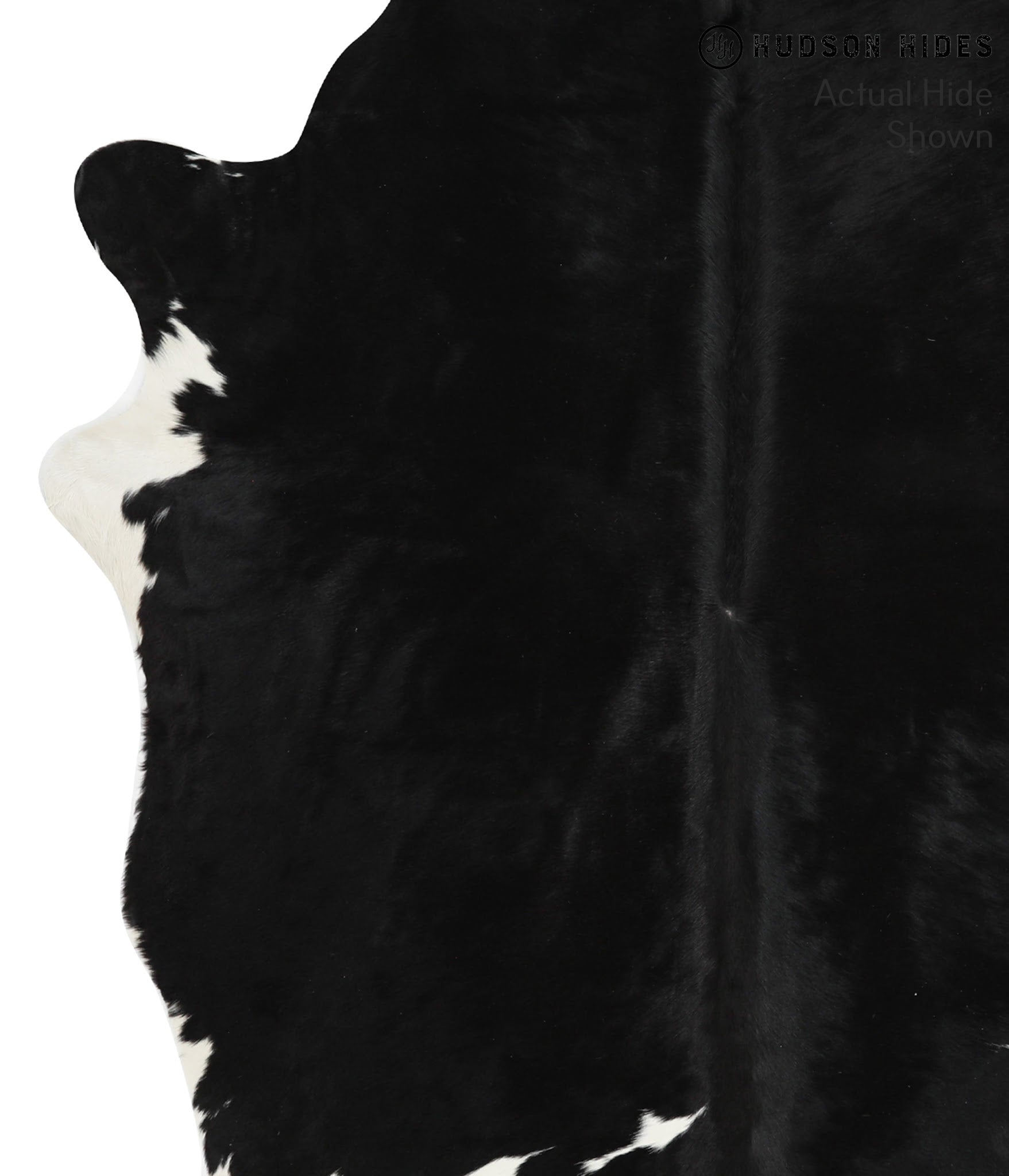 Black and White Cowhide Rug #40904
