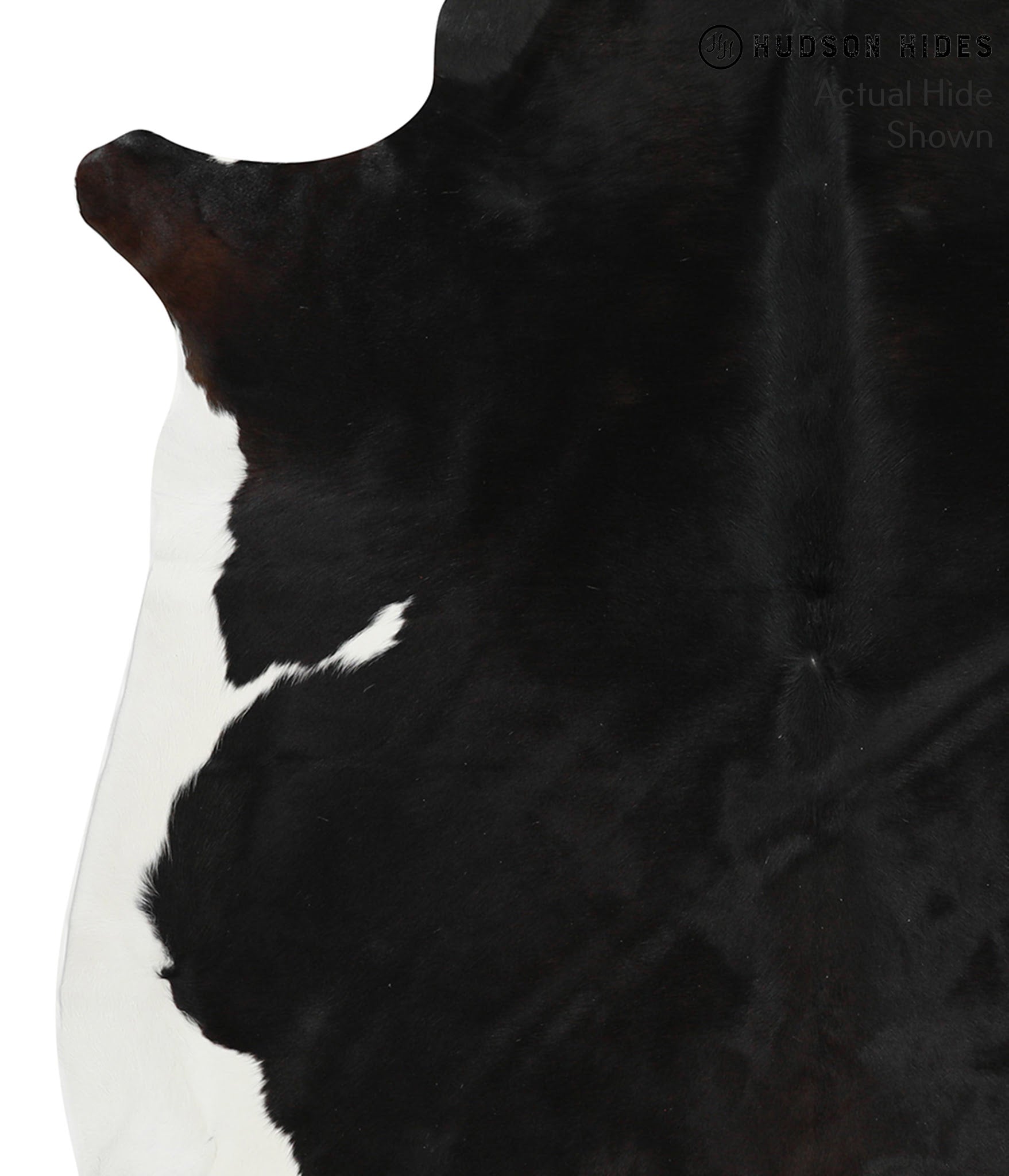 Black and White Cowhide Rug #40917