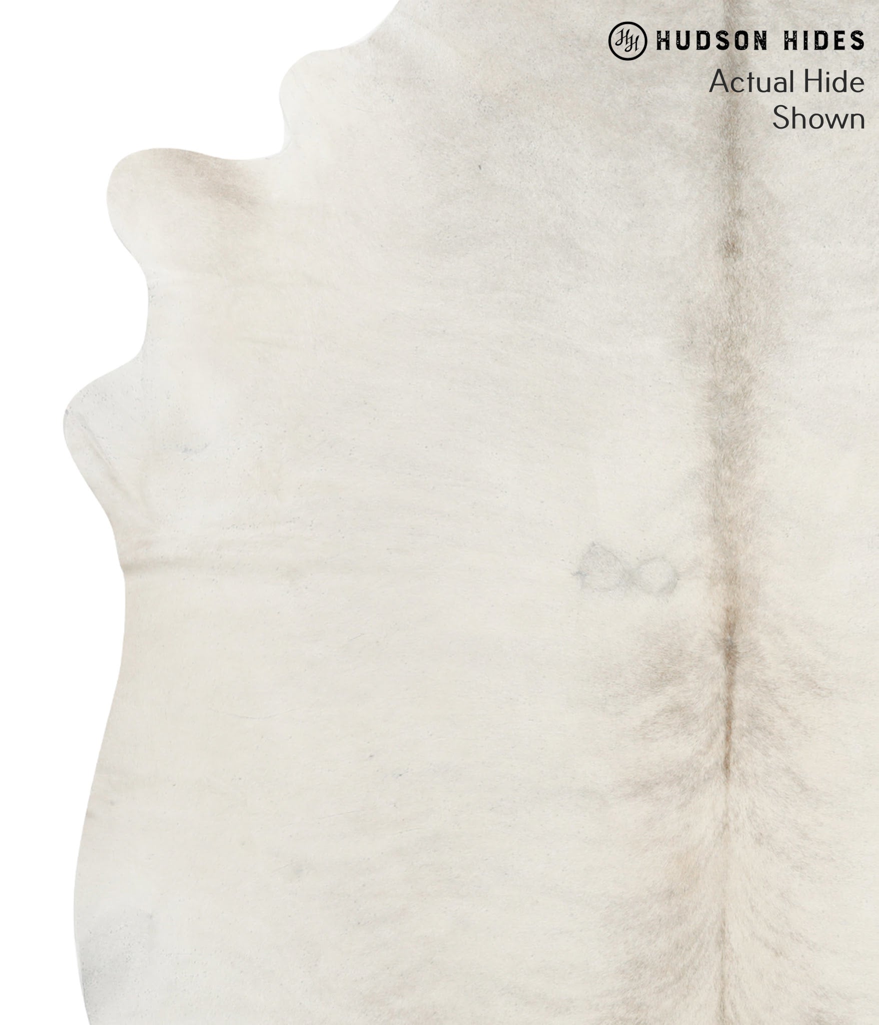 Light Grey Cowhide Rug #40922