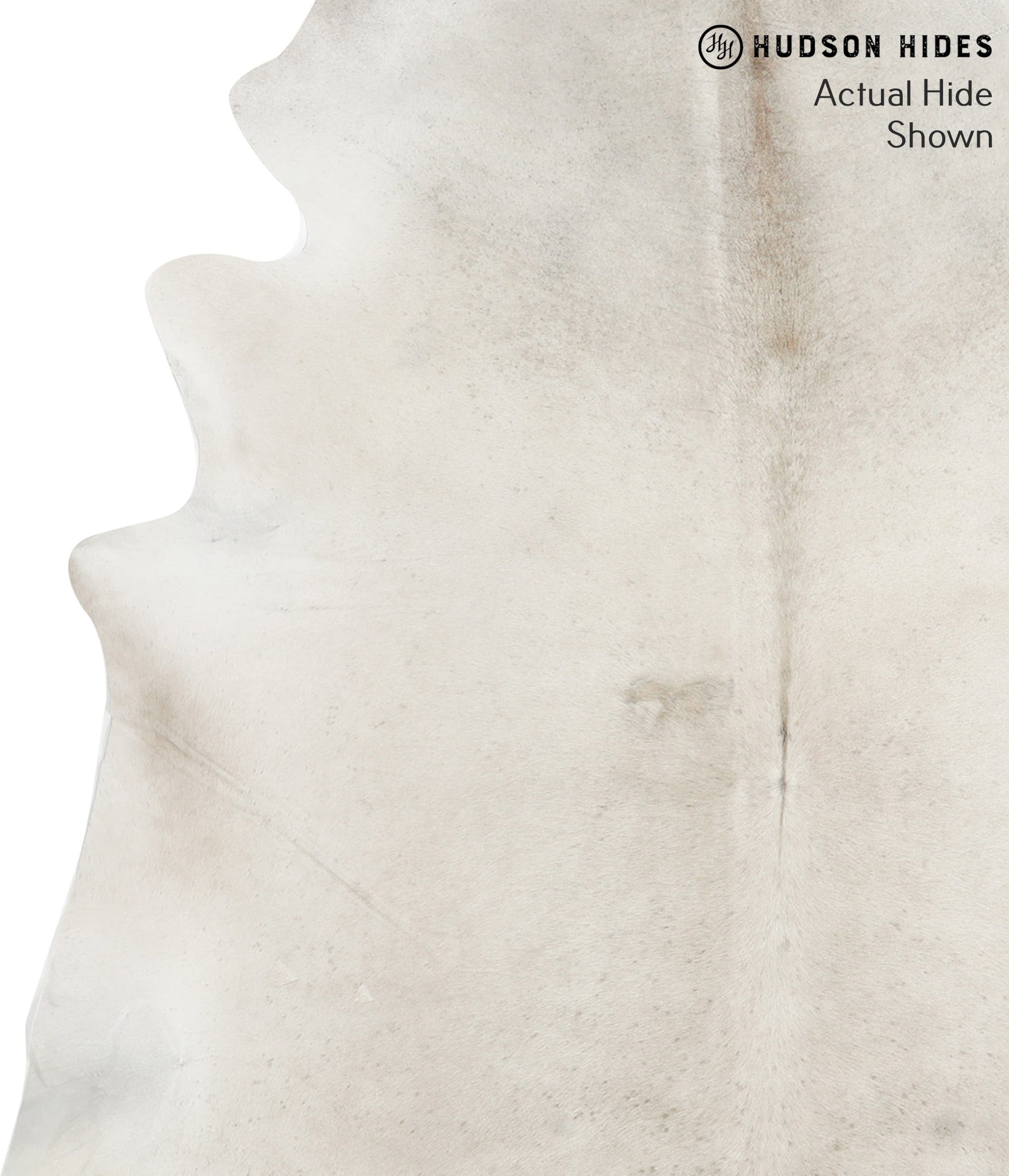 Light Grey Cowhide Rug #40956