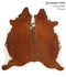 Brown and White Regular X-Large Brazilian Cowhide Rug 6'11