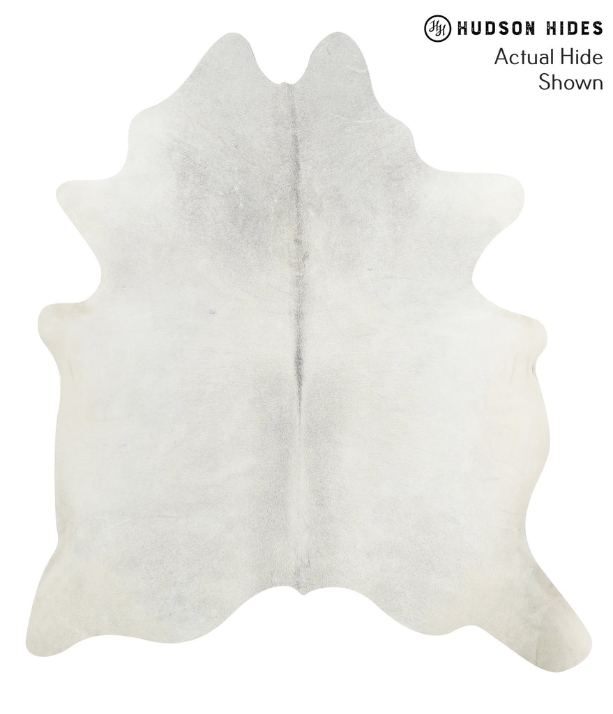 Medium Grey XX-Large Brazilian Cowhide Rug 7'6"H x 6'8"W #41120 by Hudson Hides