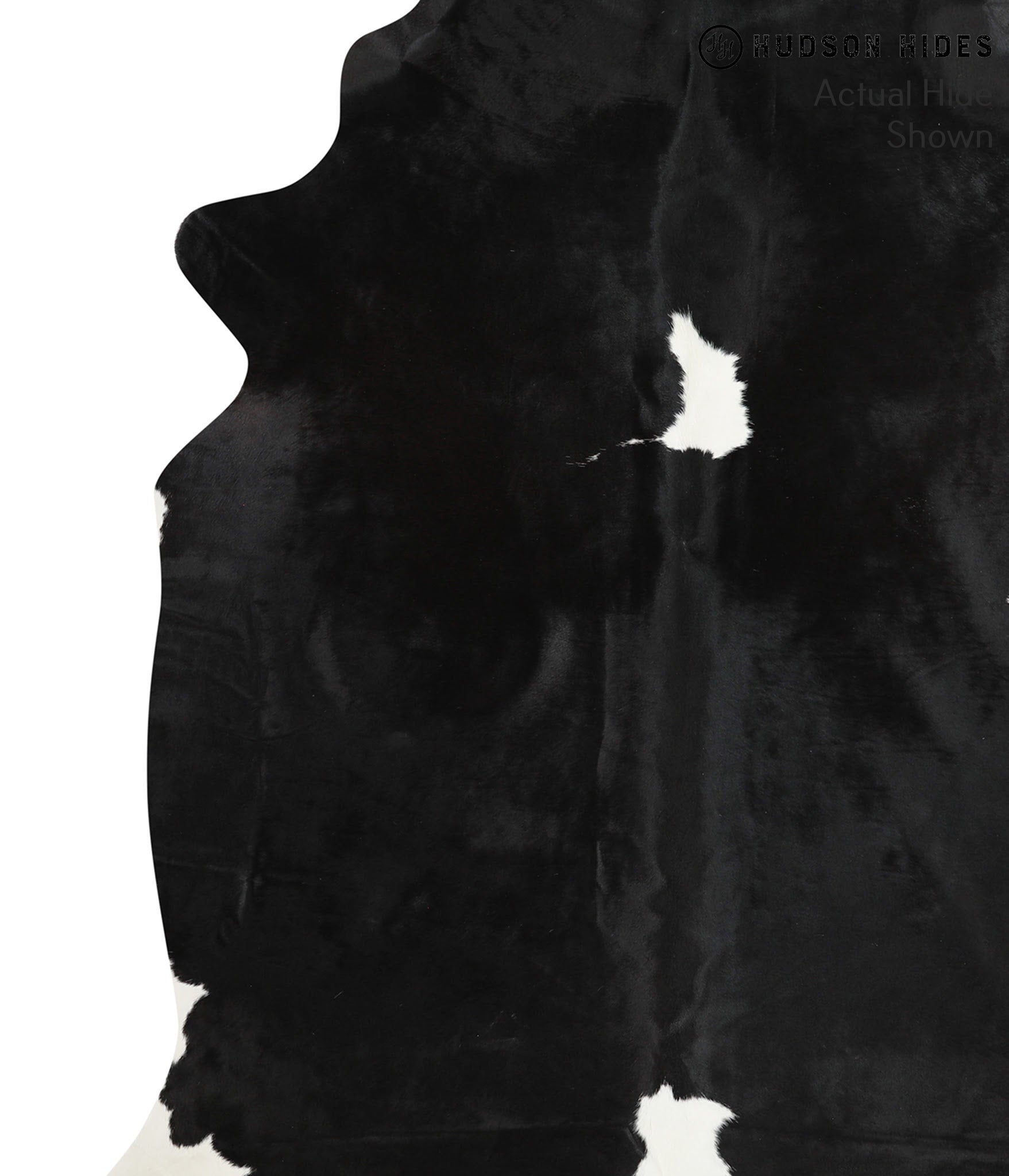 Black and White Cowhide Rug #41131