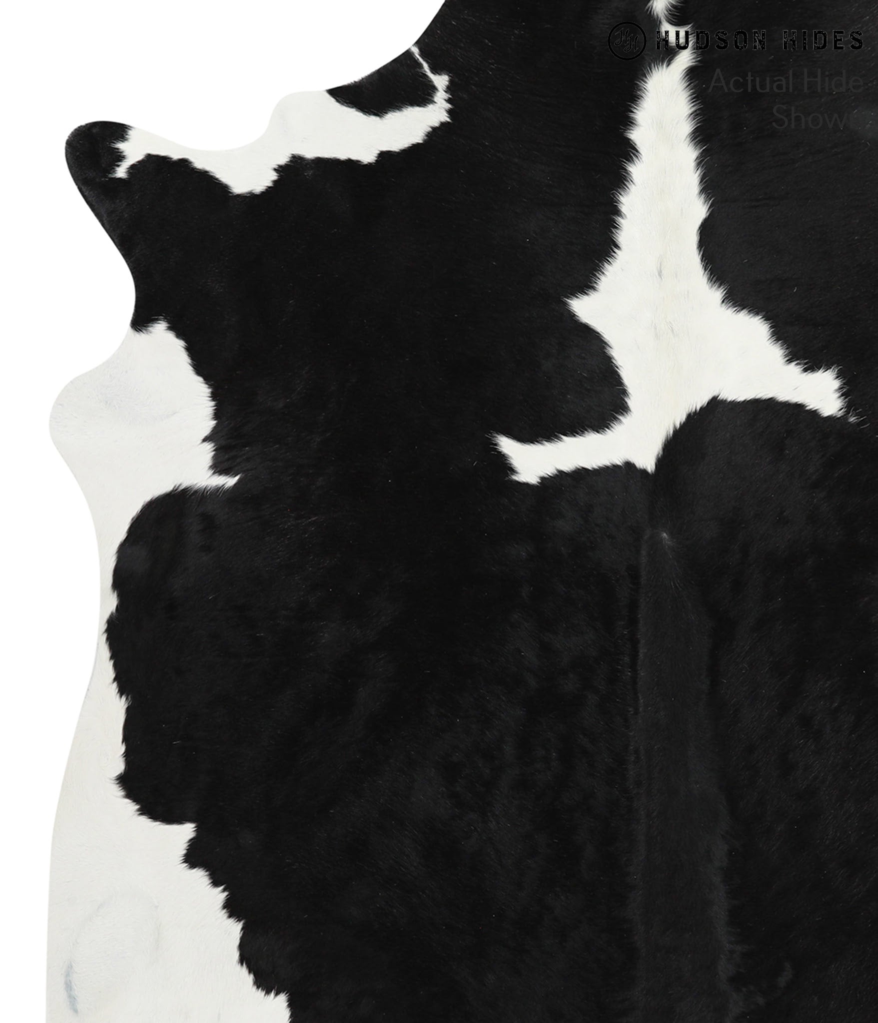 Black and White Cowhide Rug #41151
